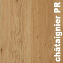 Parquet contrecollé Châtaignier AB - 11 x 140 mm - brut