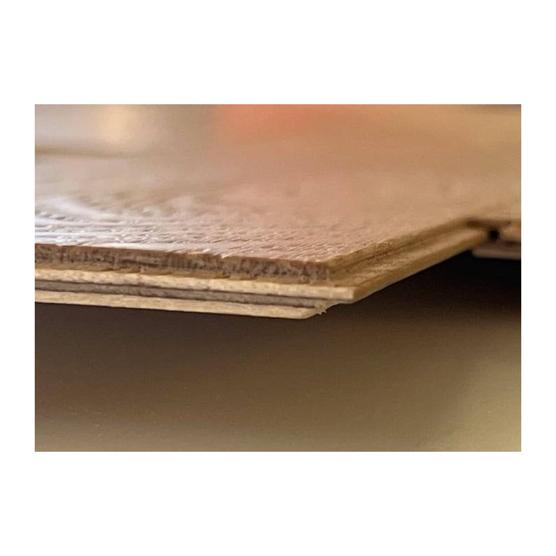 Parquet Parquet contrecollé Chêne Premier - 10 x 80 x 480 mm - brut - lot de 2,69m2