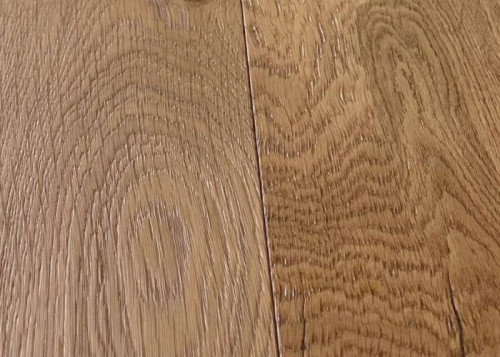 Parquet contrecollé Chêne Premier - 10 x 80 x 480 mm - brut - lot de 2,69m2