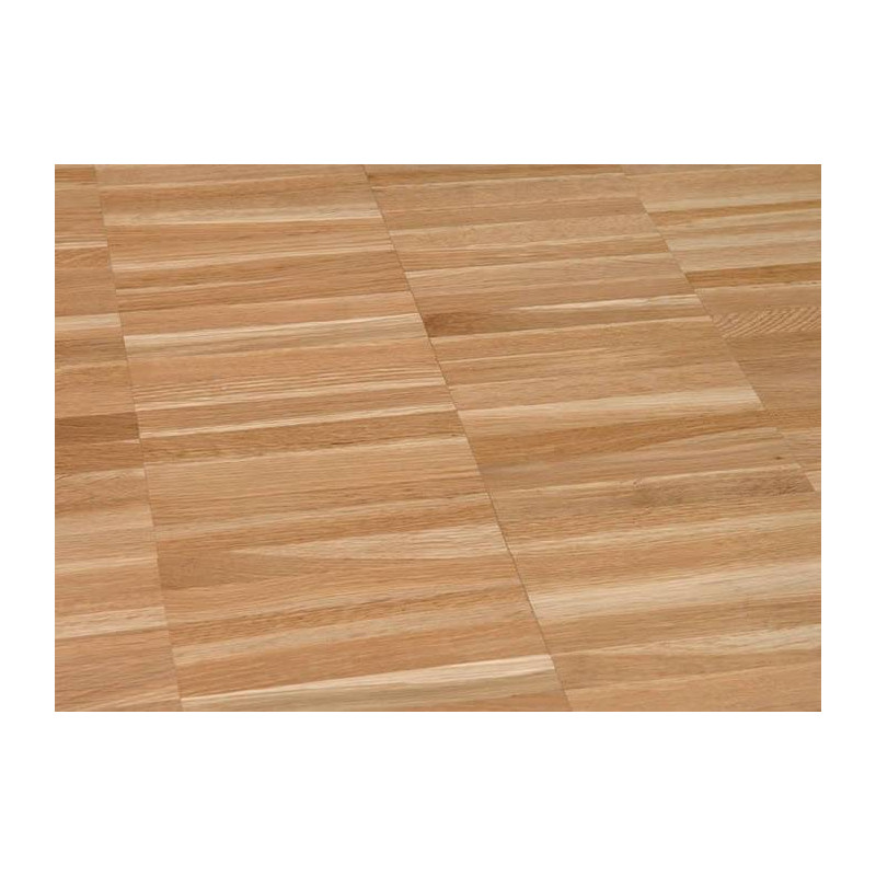 Parquet Parquet industriel Chêne Nature - 8 x 23 x 160 mm - motif parallèle - Nanterre