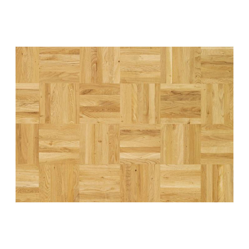 Parquet Parquet industriel Chêne Rustique - 8 x 23 x 160 mm - motif à damier - Strasbourg