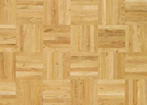 Parquet industriel Chêne Rustique - 8 x 23 x 160 mm - motif à damier - Strasbourg