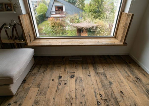 Parquet de récupération Pin - 20 x 170 à 200 x 1000 à 3800 mm