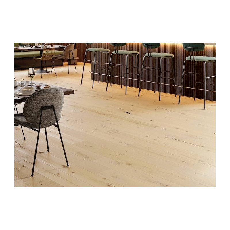 Parquet Parquet contrecollé Chêne Campagne - 14 x 190 mm - huilé - loft