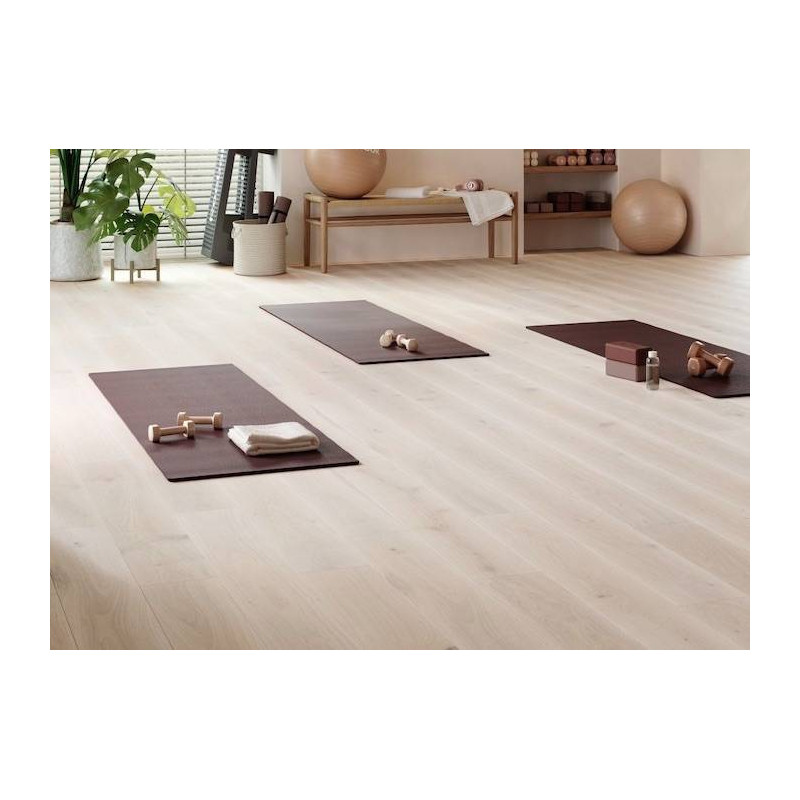 Parquet Parquet contrecollé Chêne Campagne - 14 x 150 mm - huilé Mont-Blanc - loft