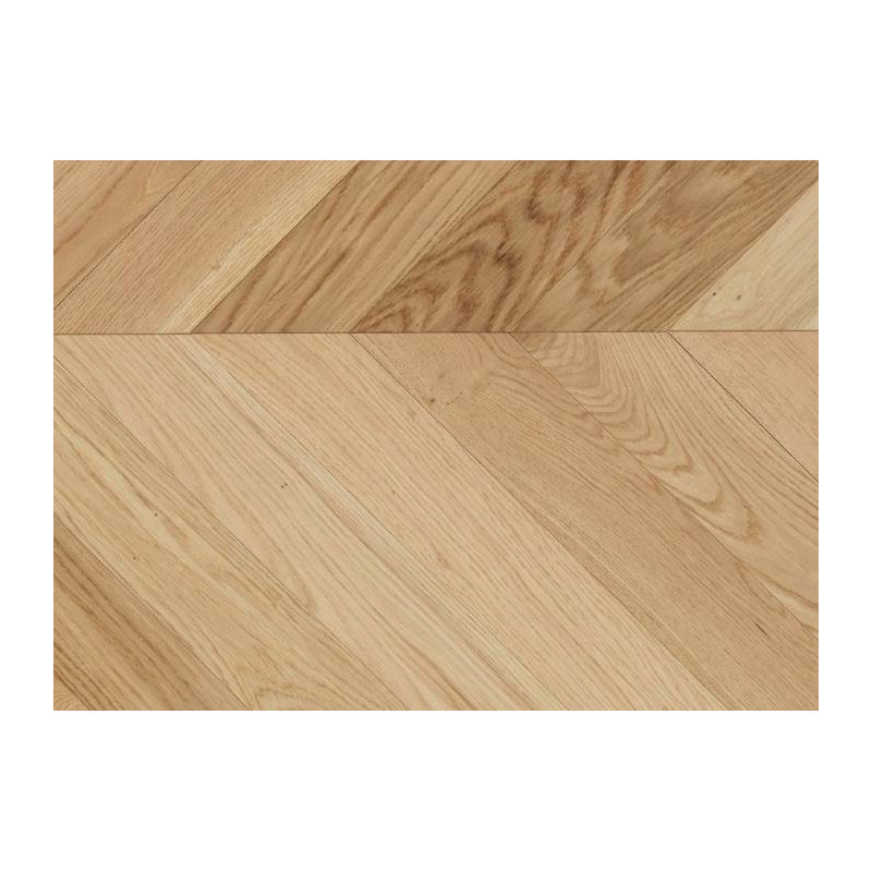 Parquet Parquet contrecollé Chêne Premier Point Hongrie  - 15 x 90 mm - verni naturel  - loft