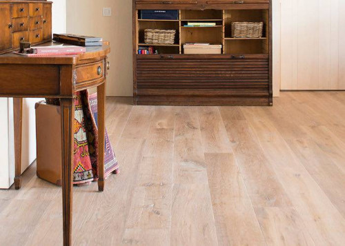 Parquet contrecollé Chêne Rustique/Campagne - 15 x 190 mm - huilé en loft