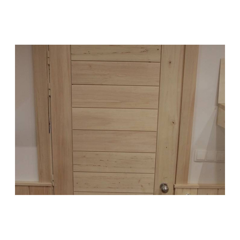 Parquet Lambris massif Peuplier ABC Français - 18 x 80/100/130/180 mm - brut - multi-largeurs - Bordeaux