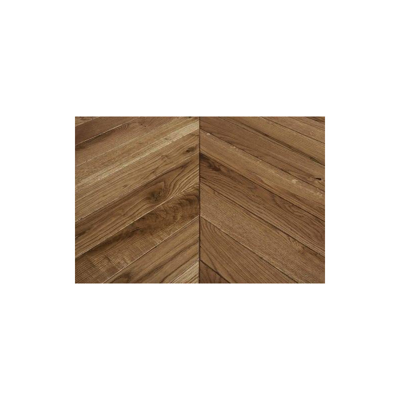 Parquet Parquet massif Haussmann à l'anglaise Pr/Bis - 14 x 90 mm - brossé