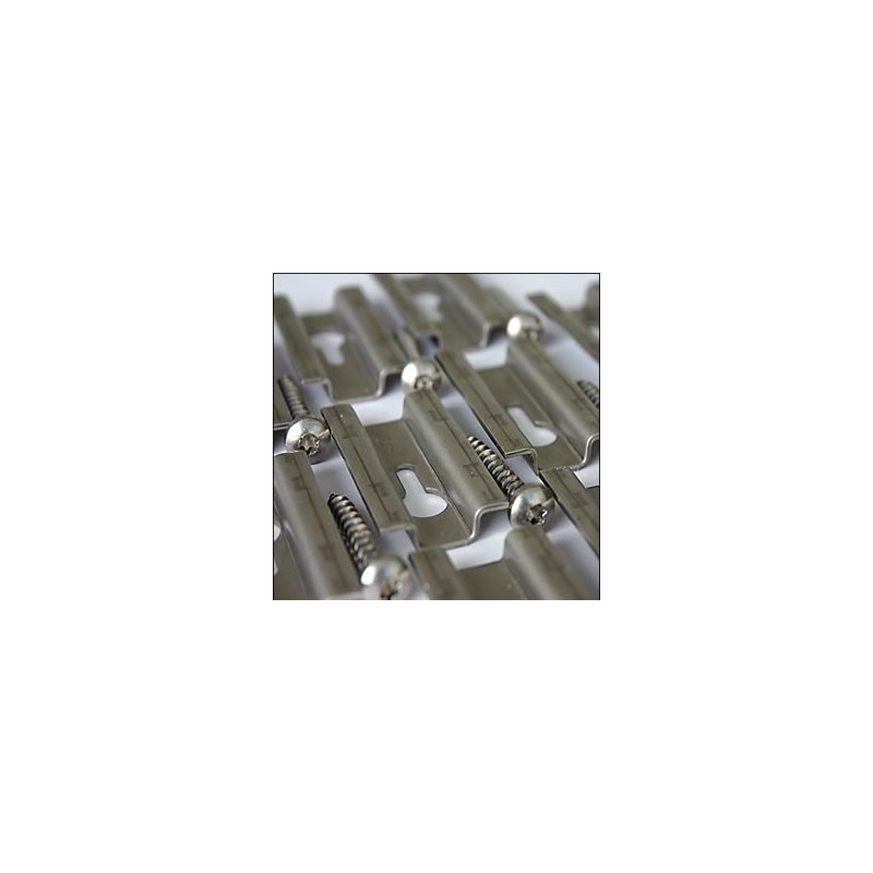 Parquet Clips, cales et vis inox pour lames de terrasse - kit de 9 m2