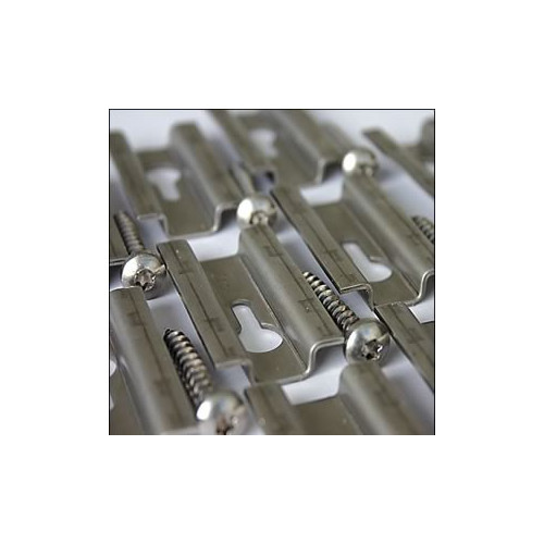 Clips, cales et vis inox pour lames de terrasse - kit de 9 m2