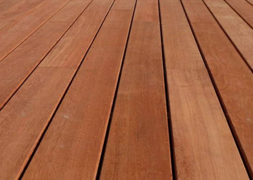 Lames de terrasse Doussié - 20 x 140 x 3400 mm - 2 faces lisses