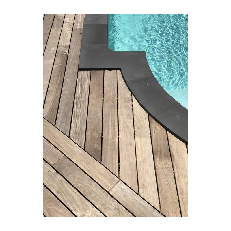 Parquet Lames de terrasse Ipé - 21 x 145 mm - lots