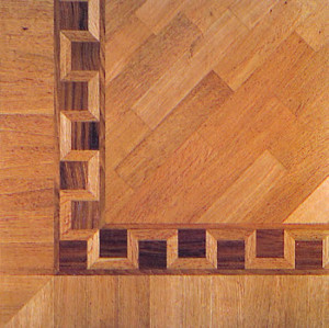 Frises de bordure en Marquetteries et panneaux
