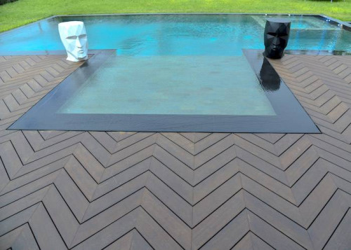 Lames de terrasse Bambou Point Hongrie - 20 x 137 x 560 mm