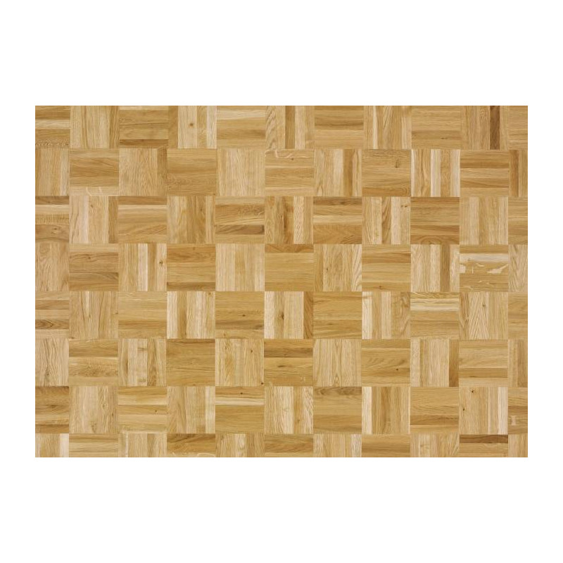Parquet Parquet industriel Chêne - 8 x 25 x 125 mm - motif à damier - Strasbourg