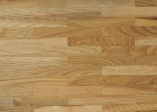 Parquet industriel Frêne Rustique - 8 x 23 x 160 mm - motif coupe de pierre - colis 4,30 m2