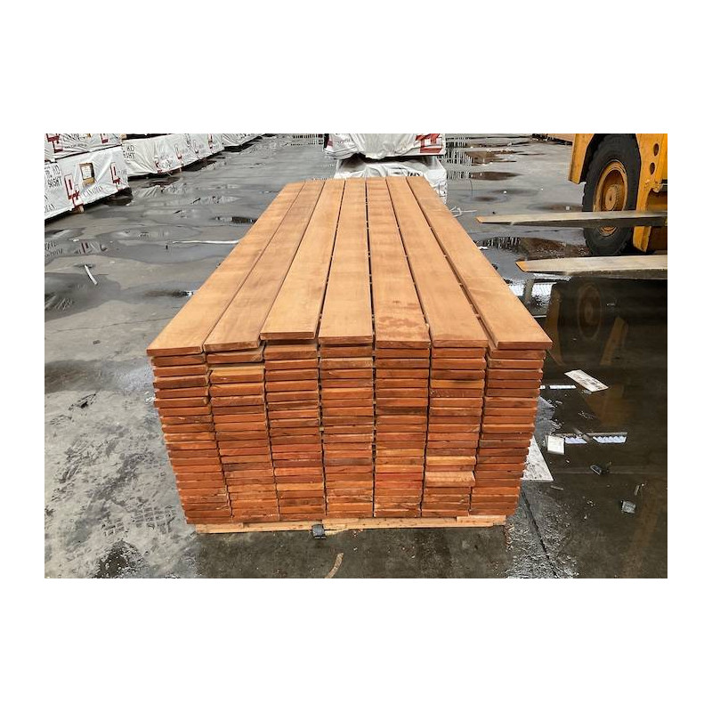 Parquet Lames de terrasse Kapur - 21 x 120 x 2150-3950 mm