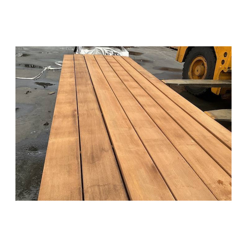 Parquet Lames de terrasse Kapur - 21 x 120 x 2150-3950 mm