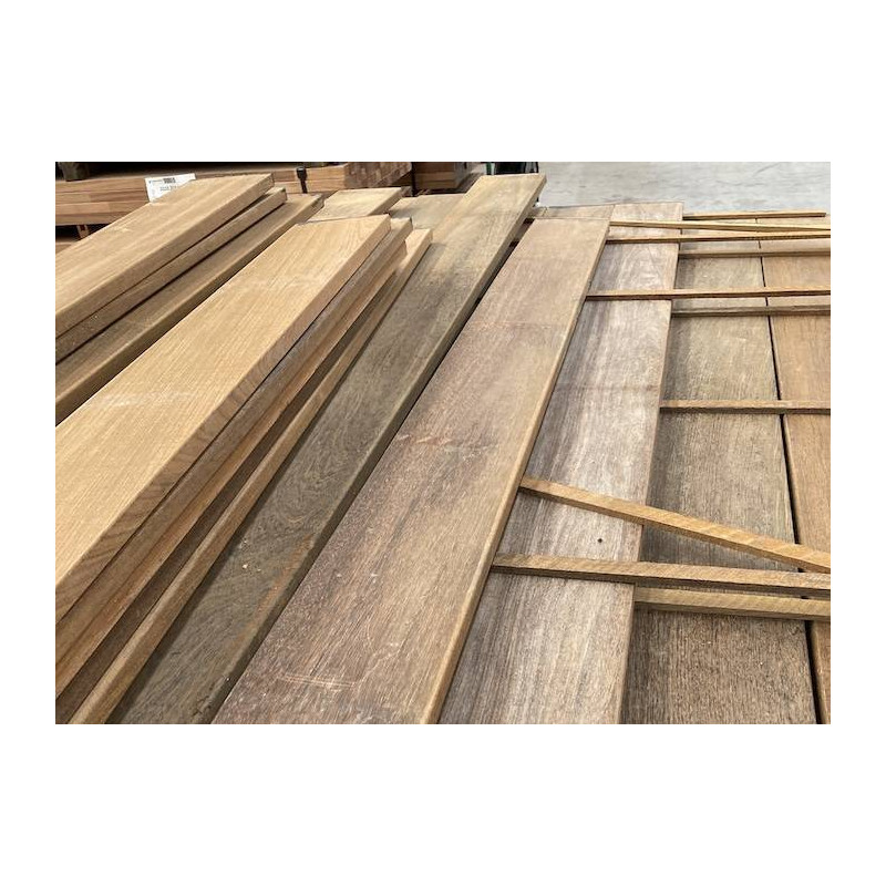 Parquet Lames de terrasse Ipé - 21 x 145 mm - lots