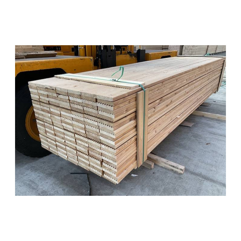 Parquet Lames de terrasse Mélèze Sibérie - 27 x 95 x 4000 mm