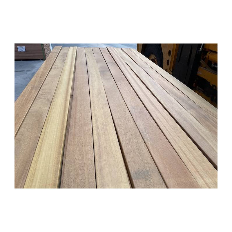 Parquet Lames de terrasse Tatajuba - 19 x 90 mm - lots