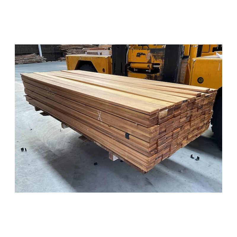 Parquet Lames de terrasse Tatajuba - 19 x 90 mm - lots
