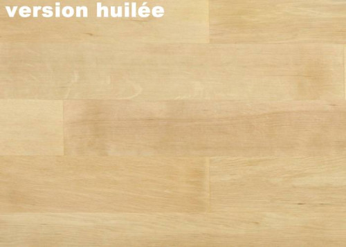 Parquet massif Charme Premier Bis - 23 x 125 mm - brut