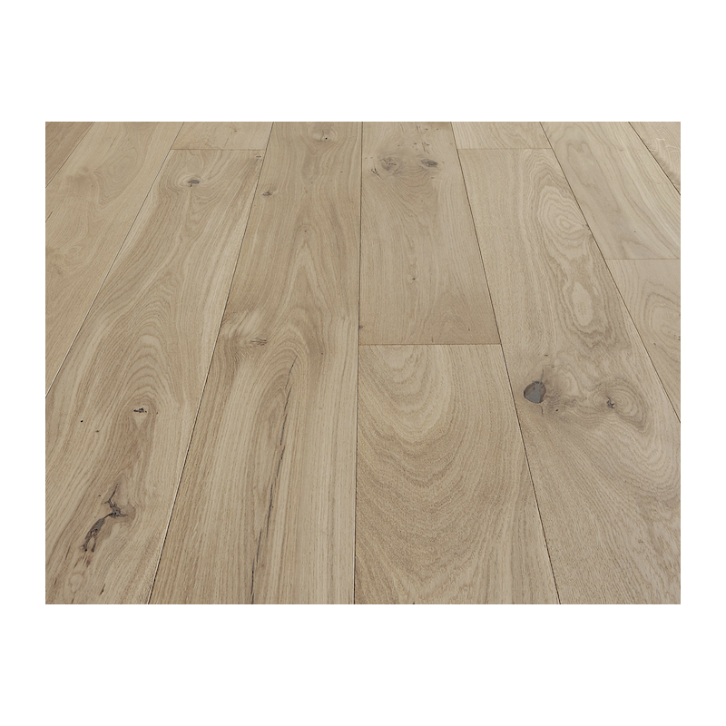 Parquet Parquet contrecollé Chêne Rustique/Campagne - 11 x 130 mm - verni incolore - MOINS CHER