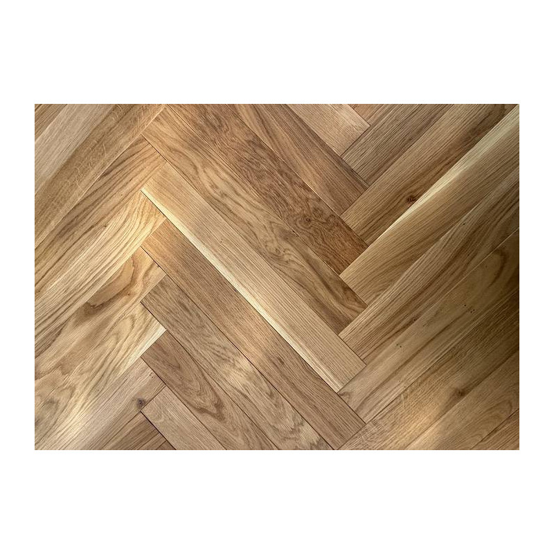 Parquet Parquet contrecollé Chêne Nature - 10 x 70 x 490 mm - verni ou huilé