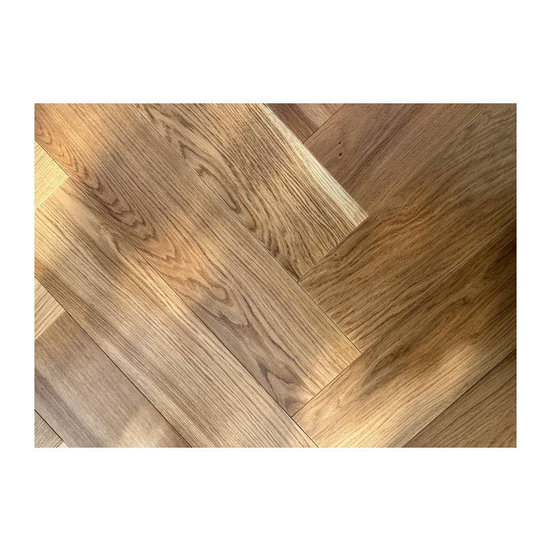 Parquet Parquet contrecollé Chêne Nature - 10 x 70 x 490 mm - verni ou huilé