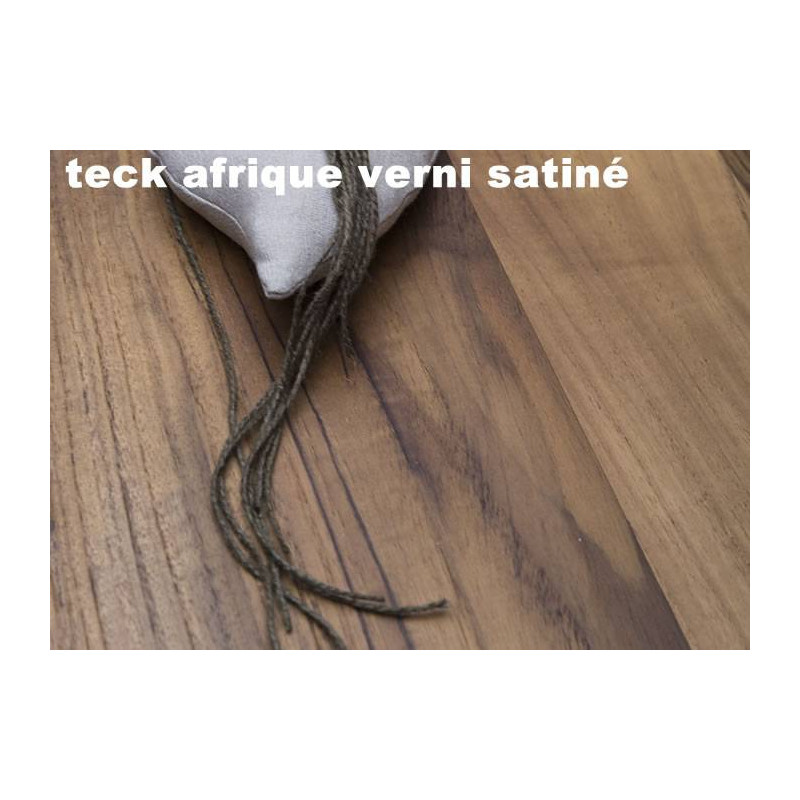 Parquet Parquet massif planchette Teck Africain - 14 x 70 x 350 ou 420 mm - brut