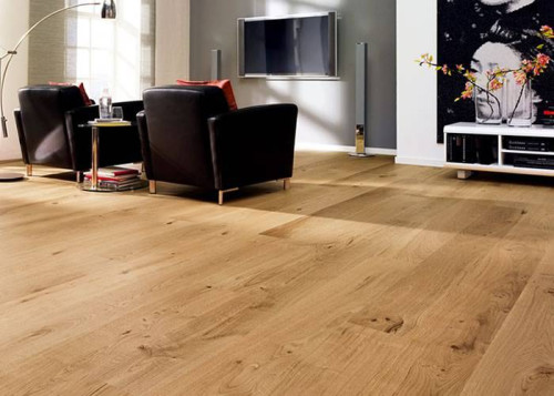 Parquet massif Chêne Rustique - 16 x 140 mm - brut - Brest