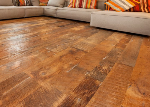 Parquet Chêne Antique - 20 x 100 à 230 mm - huilé - Scié - SCRAPPED