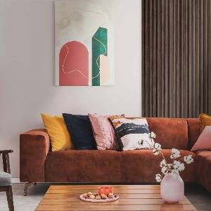 Baguette de finition Droite effet tasseaux - 12 x 53 x 2700 mm - couleur assortie - profil Verne