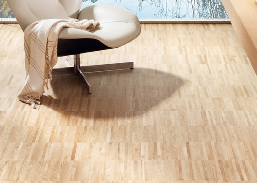 Parquet industriel Chêne préfini Quicke - motif sur chants