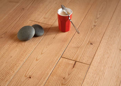 Parquet massif Châtaignier A Point Hongrie - 22 x 90 x 600 mm - brut