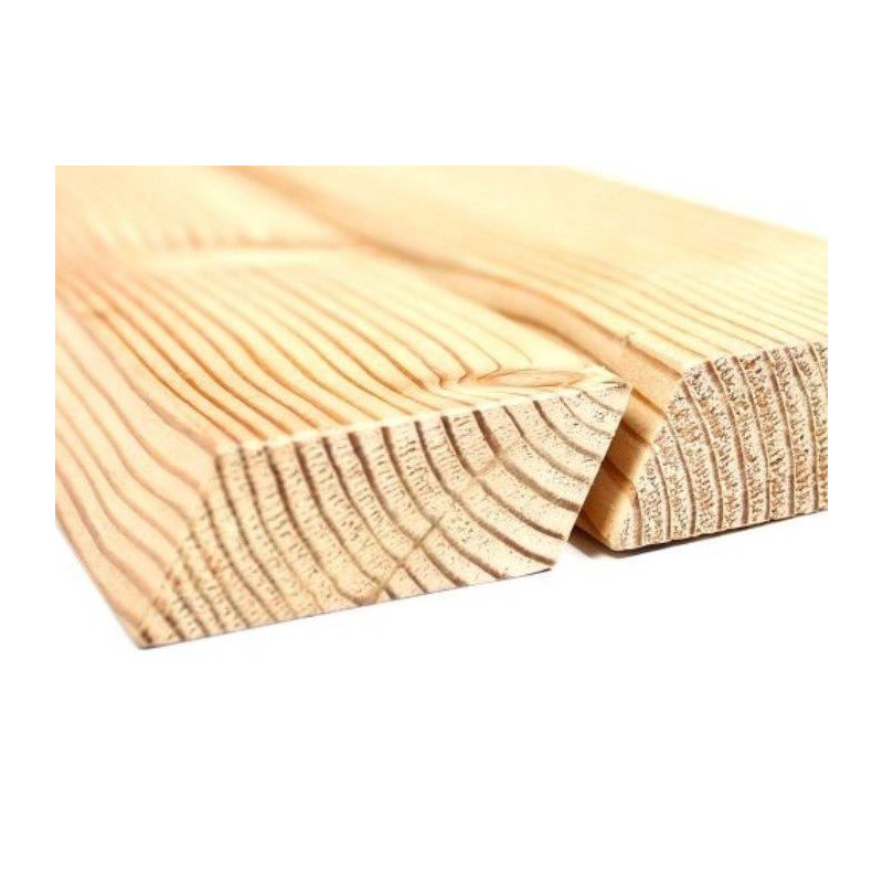 Parquet Bardage en Mélèze de Sibérie - 20 x 70 x 4000 mm - claire voie