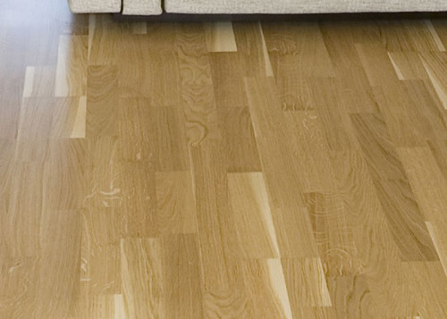 Parquet massif Chêne Nature - 14 x 70 x 600 mm - brut