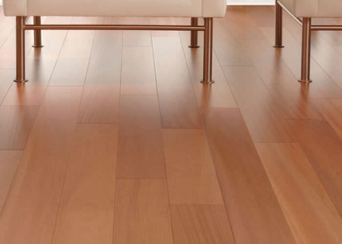 Parquet contrecollé Sapelli - 15 x 120 mm - verni