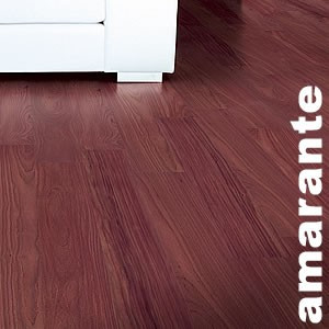 Parquet massif brut en Amarante