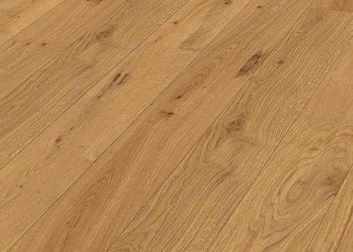 Parquet massif Chêne Rustique - 10 x 70 mm - verni mat - Reims
