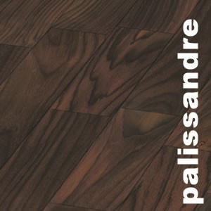 Parquet massif préfini en Palissandre des indes