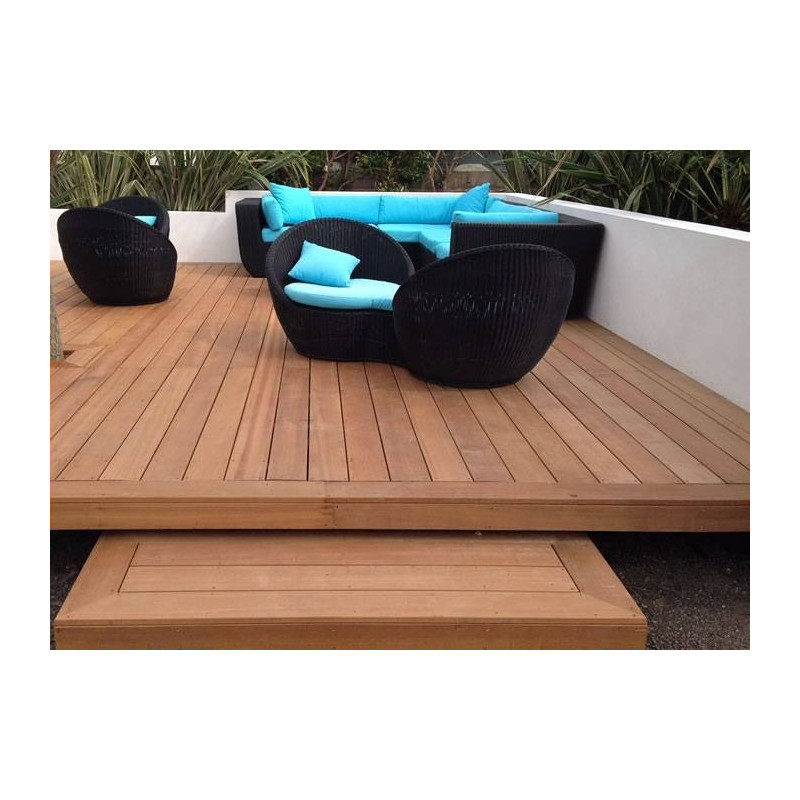 Parquet Lames de terrasse Merbau - 21 x 145 mm