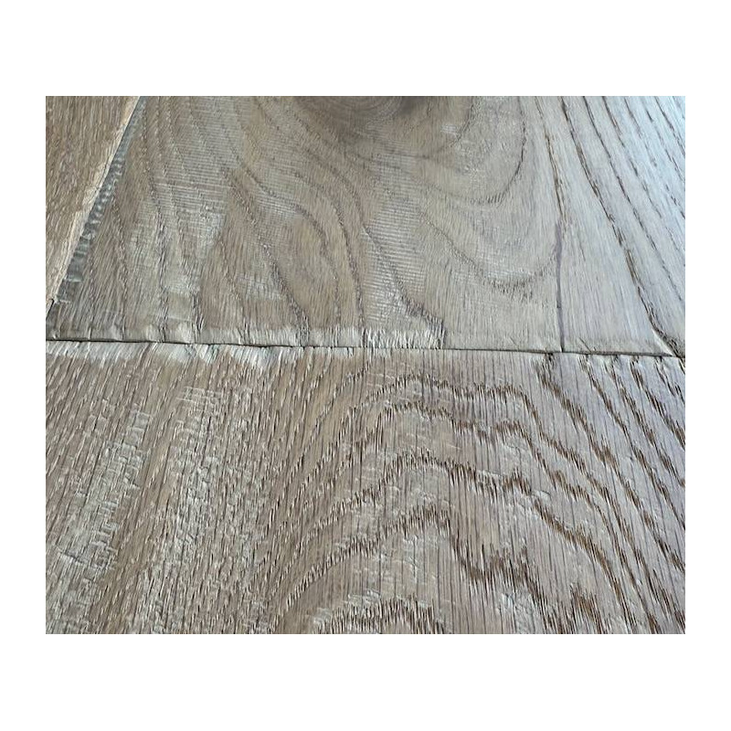 Parquet Parquet contrecollé Chêne Rustique - 15 x 220 mm - huilé - Mont Blanc - PROMO