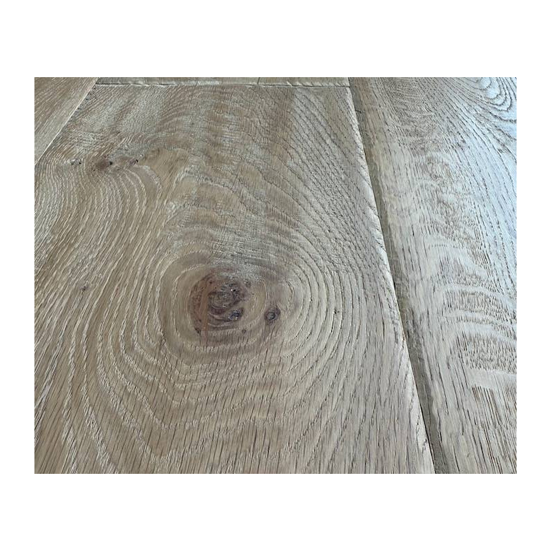 Parquet Parquet contrecollé Chêne Rustique - 15 x 220 mm - huilé - Mont Blanc - PROMO