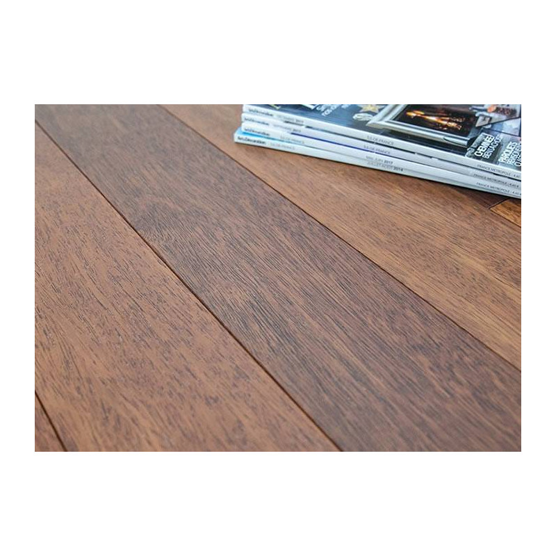 Parquet Parquet massif Merbau Bâton Rompu - 20 x 90 x 900 mm - brut - Bali