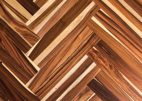 Parquet massif Morado Eco Baton Rompu - 19 x 57 x 450 mm - verni