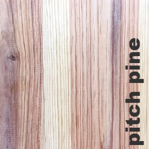 Parquet massif brut en Pitchpin