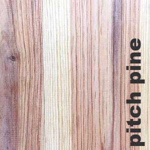 Parquet massif Pitchpin - 19 x 83 mm - brut